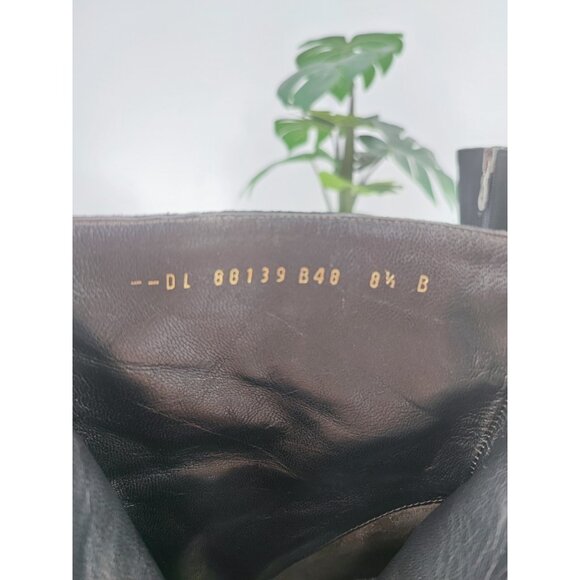 Salvatore Ferragamo Women’s Black Suede Leather Ankle Boots Size 8.5B US - Picture 7 of 8